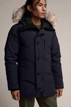Chamarras Canada Goose Hombre México - Chateau Abrigos Azul Marino YS2045798